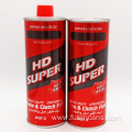 1L Round Fluid Tin Can with Conical Top